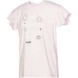 Hummel Angel Kız Çocuk Pembe Yuvarlak Yaka Tişört - 8 Yaş