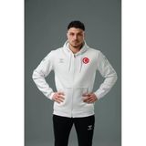 hummel Armin Milli Takım Pamuklu Eşofman Üstü Beyaz