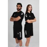 Hummel Armin Pamuklu Bebe Yaka Tişört Siyah