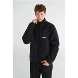 Hummel Arthur Sherpa Zip Jacket Siyah Erkek Fermuarlı Ceket