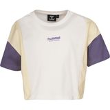 Hummel Barbara Kız Çocuk Ekru Yuvarlak Yaka Tişört - 6 Yaş