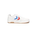 Hummel Beyaz-Kırmızı-Mavi Bağcıklı Kalın Tabanlı Unisex Yürüyüş ve Spor Ayakkabı Sneaker 900643 Hml Versay