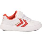 Hummel Beyaz-Kırmızı Rahat Taban Unisex Çocuk Spor Ayakkabı 900869 Hml Jr - Beyaz - Kırmızı