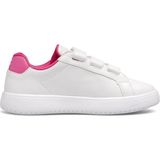 Hummel Beyaz Pembe Cırtlı Kız Çocuk Spor Ayakkabı - Çok Renkli