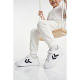 Hummel Beyaz Siyah Cırtlı Hafif Cilt Unisex Çocuk Spor Ayakkabı 900869 Hml Malmo Jr - Beyaz - Siyah