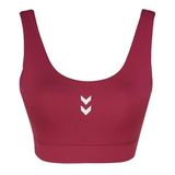 Hummel Bra Sajar Kadın Yuvarlak Yaka Atlet, M, 07-912339-1, Bordo