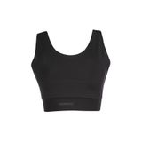 Hummel Bromley Bra Kadın Siyah Bisiklet Yaka Atlet, XS