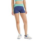 Hummel Colin Kadın Kısa Tayt 932151-9963,Mavi L
