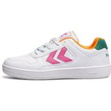 Hummel Court 1990 Unisex Spor Ayakkabı 900828-9007 - Beyaz - Pembe