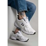 Hummel Dar Kalıp Beyaz-Siyah Fileli Hafif Unisex Yürüyüş Ve Spor Ayakkabı 900911 Hml Performance 930