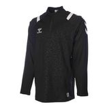 Hummel Dream Half Zip Erkek Siyah Yuvarlak Yaka Sweatshirt