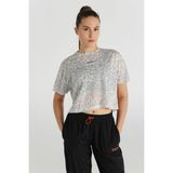 Hummel Dulce Crop Kısa Kollu Tişört - Beyaz