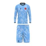 hummel Elegance Milli Takım Kaleci Forma Takımı Buz Mavi