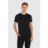 hummel Elemental Chevron Cotton Tee Siyah Erkek T-shirt