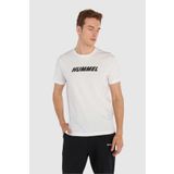 hummel Elemental Logo Cotton Tee Beyaz Erkek T-shirt