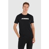 hummel Elemental Logo Cotton Tee Siyah Erkek T-shirt