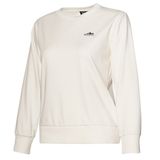 Hummel Elfin Kadın Beyaz Bisiklet Yaka Sweatshirt