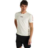 HUMMEL ERKEK KISA KOL T-SHIRT HMLLAMBERT T-SHIRT S/S 912127 EGRET M