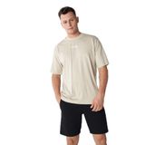 HUMMEL ERKEK KISA KOL T-SHIRT HMLSEAN OVERSIZE T-SHIRT S/S 911856 SILVER LINING S