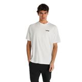 HUMMEL ERKEK KISA KOL T-SHIRT HMLSENTE OVERSIZE T-SHIRT S/S 912167 OFF WHITE M