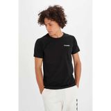 hummel Erkek Siyah Tişört %100 Pamuk