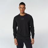Hummel Evon Erkek Siyah Bisiklet Yaka Sweatshirt