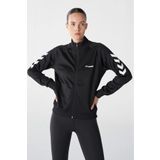 hummel Genesa 921773-2001 Siyah Kadın Fermaurlı Sweatshirt