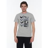 Hummel Gri Erkek T-Shirt
