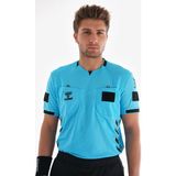 Hummel Hakem Maç Forması Mavi-Kısa Kol XL Erkek Cinsiyetli Normal Kalıp Futbol Ürünü - 050-Mavi