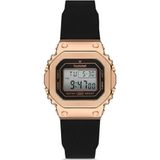 Hummel HM-2001MD-3 Unisex Rose Siyah Kol Saati