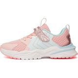 Hummel Hml Malone Jr. Çocuk Pembe Sneaker 32 Erkekler İçin Hafif ve Esnek Konforlu Tasarım - Mercan