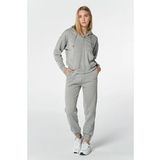 Hummel Hmlipomea Zip Hoodie 921694-2006 Gri 001 Kadın Günlük Sweatshirts