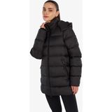 Hummel Hmlkbelle Zip Kadın Mont Regular Fit Siyah Günlük Model 940242-2001 - XL