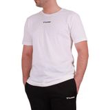 Hummel Hmlmese Erkek Beyaz Tişört Rahat Kesim ile Spor ve Günlük Kombin İçin Uygun