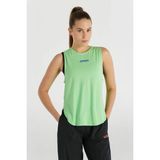 Hummel Hmlmore Kadın Atlet Yeşil Tank Top Regular Fit Nefes Alabilir Kumaş - XS - Karışık