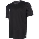 Hummel Hmloregon Erkek Spor T-Shirt Nefes Alabilir Kumaş ile Şık Tasarım - Siyah