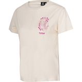Hummel Hmlrodas T-Shırt S/s Kadın T-Shirt 912332-9157 Egret - 2XL - Siyah