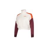 Hummel Jerome Kadın Beyaz Dik Yaka Sweatshirt, XL