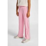 Hummel Jr Wıde Leg Poly Tape Çocuk Eşofman Altı - 7 Yaş - Pembe