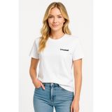 hummel Jullianna 912391 Beyaz Kadın Modern Kesim Günlük Tişört
