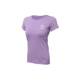 HUMMEL KADIN KISA KOL T-SHIRT DENI T-SHIRT MOR XS