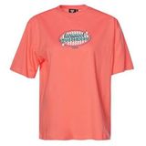 HUMMEL KADIN KISA KOL T-SHIRT HMLPATEZ OVERSIZE T-SHIRT S/S 912150 DUBARRY L