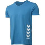 Hummel Kaıser ErkekT-Shirt S/s Tee - Mavi