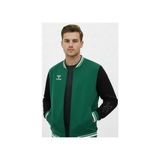 Hummel Kampüs Kolej Mont Yeşil 2XL Uzun Kol Erkek Kesim Kalıbı ile Modern Tasarım
