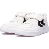 Hummel Kayno Jr Beyaz-Siyah Unisex Mevsimlik Çocuk Spor Ayakkabı - Beyaz - Siyah