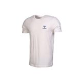 hummel KEVINS Erkek Beyaz Kısa Kollu T-Shirt