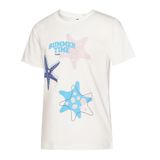 HUMMEL KIZ ÇOCUK KISA KOL T-SHIRT HMLGENA T-SHIRT S/S 912099 OFF WHITE 4