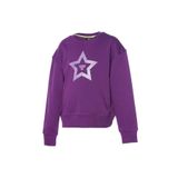 Hummel Leia Çocuk Mor Yuvarlak Yaka Sweatshirt, 4 Yaş