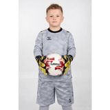 Hummel Line Çocuk Kaleci Forma Takımları Üçlü Takım Forma+Şort+Çorap - Gri - 13 - 14 Yaş
