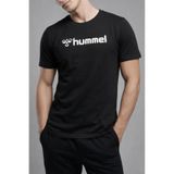 hummel Meselan 912448-2001 Erkek Siyah Tişört Casual Günlük Giyim